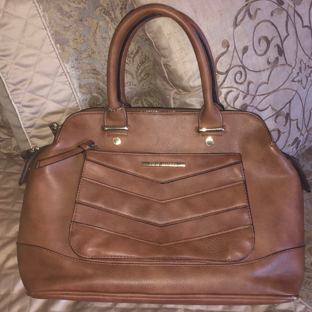 SALE $10 Steve Madden Brown Satchel Bag